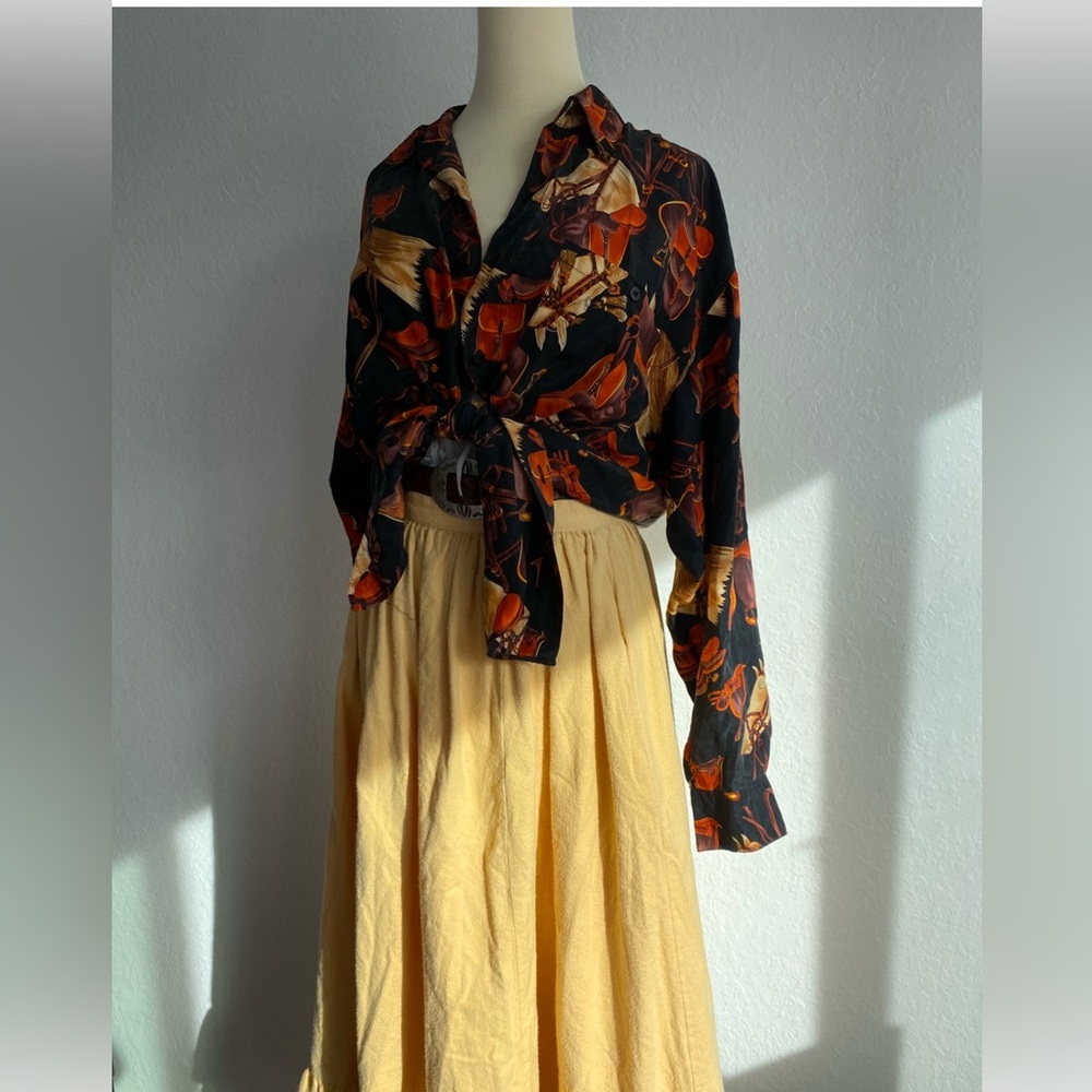 RARE 1970’s Ralph Lauren Western Wear Skirt - Picture 9 of 10